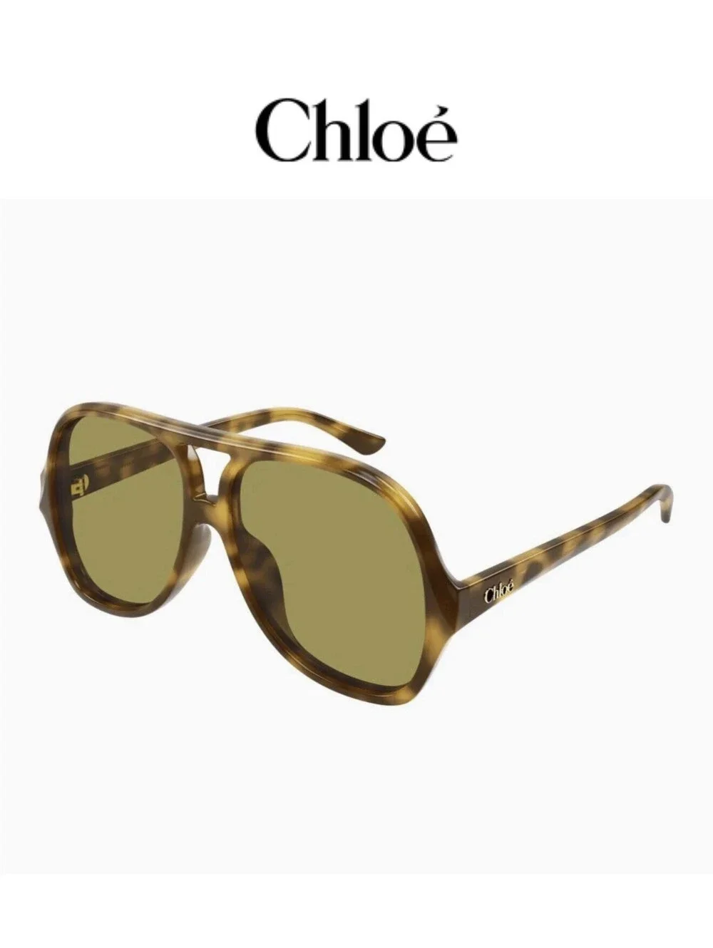 CH0289S Havana Pilot Sunglasses Revolve Site $350
